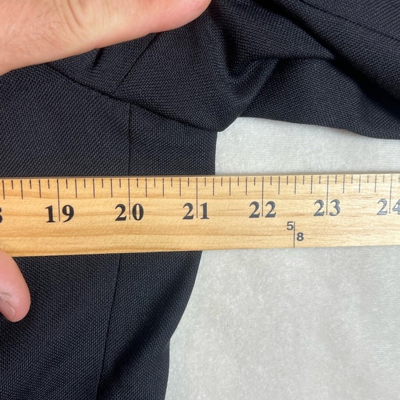 Dolce & Gabbana D&G 42R 100% Lana Wool Solf Elegant Black Blazer Made in Italy - Picture 10 of 14